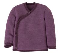 disana - Kid's Melange-Jacke - Merinojacke, Gr. 98-104, lila (Aubergine/Flieder)