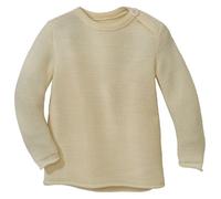disana - Kid's Melange-Pullover - Merinopullover, Gr. 74-80, beige (Natur)