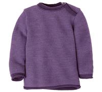 disana - Kid's Melange-Pullover - Merinopullover, Gr. 98-104, lila (Aubergine/Flieder)