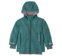 disana - Kid's Outdoor-Jacke - Wolljacke, Gr. 134-140, türkis (Eukalyptus)
