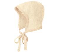 disana - Kid's Strick-Häubchen - Mütze, Gr. 36 cm-40 cm 36-40 cm, beige (Natur)