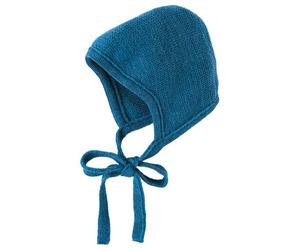 disana - Kid's Strick-Häubchen - Mütze, Gr. 42 cm-46 cm 42-46 cm, blau (Taubenblau)