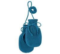disana - Kid's Strick-Handschuhe - Handschuhe, Gr. XXS 0, blau (Taubenblau)