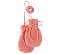disana - Kid's Strick-Handschuhe - Handschuhe, Gr. XXS 0, rosa/rot (Softpink)
