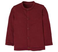 disana - Kid's Strick-Jacke - Cardigan, Gr. 86-92, rot (Cassis)