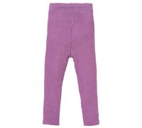 Disana Leggings-Light Kinder-Strick-Hose | 100% Bio-Merinowolle | Frühjahr Sommer Herbst | Baby Kleinkind Kind Unisex | Made in Germany | GOTS IVN Zertifiziert | Flieder Gr. 86-92