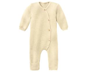 disana - Kid's Strick-Overall - Overall, Gr. 62-68, beige (Natur)