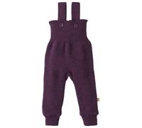 disana - Kid's Strick-Trägerhose - Overall, Gr. 50-56, lila (Aubergine)