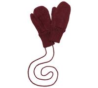 disana - gestrickte Woll-Walk-Handschuhe cassis 
