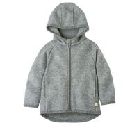 disana - Kid's Walk-Jacke Zipp - Wolljacke, Gr. 134-140, grau (Grau)