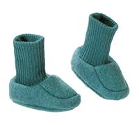 disana - Kid's Walk-Schuhe - Hausschuhe, Gr. 62-68, türkis (Eukalyptus)