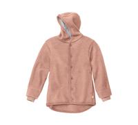 Disana Kinder Jacke mit Kapuze Bio-Merinowolle Walk rose Gr.98/104