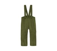 Disana Kinder Latzhose Bio-Merinowolle Walk oliv Gr. 122/128