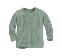 Disana Kinder Leinen-Pullover jade Gr.122/128
