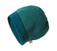 Disana Kinder Mütze Beanie Bio-Merinowolle melange-pacific-mint Gr.2 (46-50 cm)
