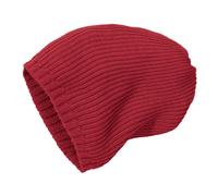 Disana Kinder Mütze Bio-Merinowolle Strick Qualität bordeaux Gr. 2
