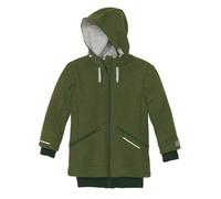 Disana Kinder Outdoor Walk-Mantel kbT Merino Schurwolle Olive 122/128