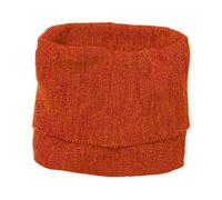 Disana Kinder Schlauchschal Bio-Merinowolle melange-orange-bordeaux Gr. 2