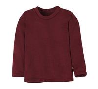 Disana Strick-Pullover Kinder - 100% Bio-Merino - atmungsaktiv Unisex Gr. 86-140 - nachhaltig & fair - schlicht, modern & perfekt zum Kombinieren - Made in Germany | Cassis Gr. 110-116