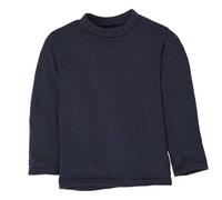 Disana Strick-Pullover Kinder - 100% Bio-Merino - atmungsaktiv Unisex Gr. 86-140 - nachhaltig & fair - schlicht, modern & perfekt zum Kombinieren - Made in Germany | Indigo Gr. 110-116