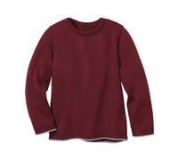 Disana Kinder Strickpullover Bio-Merinowolle cassis Gr. 86/92