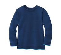 Disana Kinder Strickpullover Bio-Merinowolle marine Gr. 86/92