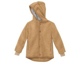 Disana Kleinkinder Walk-Jacke kbT Schurwolle Karamell 74/80