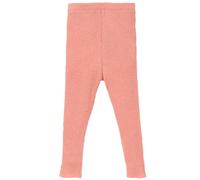 disana Leggings-Light Kinder-Strick-Hose | 100% Bio-Merinowolle | Frühjahr Sommer Herbst | Baby Kleinkind Kind Unisex | Made in Germany | GOTS IVN Zertifiziert | Softpink Gr. 122-128