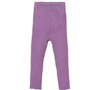 Disana Leggings-Light Kinder-Strick-Hose | 100% Bio-Merinowolle | Frühjahr Sommer Herbst | Baby Kleinkind Kind Unisex | Made in Germany | GOTS IVN Zertifiziert | Flieder Gr. 86-92