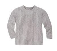 Disana Leinen Pullover Grau 98/104