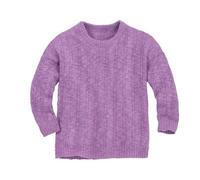 Disana Leinen Pullover Lila 98/104