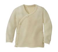 disana - Kid's Melange-Jacke - Merinojacke, Gr. 98-104, beige (Natur)