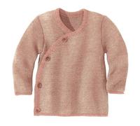 Disana Melange-Jacke bio Merinowolle rose 74/80