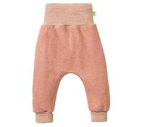 Disana Pumphose Baby & Kinder - 100% Bio-Merino, Leichter Wollwalk - atmungsaktiv & mitwachsend - Unisex Gr. 62 - 104 - nachhaltig & fair - besonders bequem - Made in Germany | Rosé Gr. 98-104