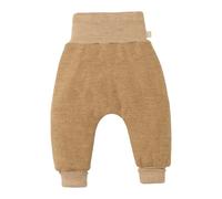 Disana Pumphose Baby & Kinder - 100% Bio-Merino, Leichter Wollwalk - atmungsaktiv & mitwachsend - Unisex Gr. 62 - 104 - nachhaltig & fair - besonders bequem - Made in Germany | Karamell Gr. 74-80
