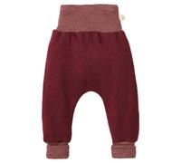 Disana Pumphose Baby & Kinder - 100% Bio-Merino, Leichter Wollwalk - atmungsaktiv & mitwachsend - Unisex Gr. 62 - 104 - nachhaltig & fair - besonders bequem - Made in Germany | Cassis Gr. 98-104