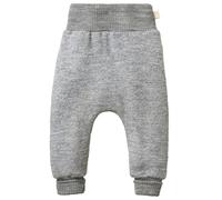 Disana Pumphose Baby & Kinder - 100% Bio-Merino, Leichter Wollwalk - atmungsaktiv & mitwachsend - Unisex Gr. 62 - 104 - nachhaltig & fair - besonders bequem - Made in Germany | Grau Gr. 62-68