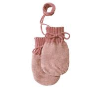 Disana Strick-Handschuhe bio Merinowolle Rosé-Natur