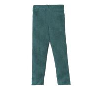 Disana Strick-Leggings Baby & Kinder - 100% Bio-Merino - atmungsaktiv, warm & weich - Unisex Gr. 62 - 140 - nachhaltig & fair dehnbar - Made in Germany | Eukalyptus Gr. 98-104