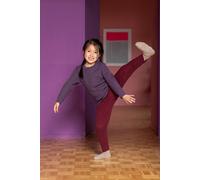 Disana Baby und Kinder Leggings Bio-Merinowolle hellgrau Gr.122/128