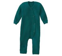 Disana STRICK-OVERALL Baby & Kleinkind - 100% Bio-Merino - atmungsaktiv & bequem - unisex Gr. 50 - 80 - nachhaltig & fair - dehnbar, mit Umklappbündchen - made in Germany