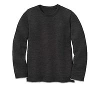 Disana Strick Pullover aus 100% Schurwolle 110/116 Anthrazit