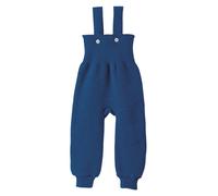 Disana Baby Hose mit Trägern Bio-Merinowolle marine Gr.62/68