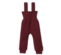 Disana Strick-TRÄGERHOSE Neugeborene & Kleinkind - 100% Bio-Merino - atmungsaktiv, warm Unisex Gr. 50 - 104 - nachhaltig & fair - mit hohem Bund - Made in Germany | Cassis Gr. 74-80