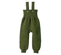 Disana Baby Hose mit Trägern Bio-Merinowolle oliv Gr. 86/92