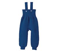 Disana Strick-TRÄGERHOSE Neugeborene & Kleinkind - 100% Bio-Merino - atmungsaktiv, warm Unisex Gr. 50 - 104 - nachhaltig & fair - mit hohem Bund - Made in Germany | Marine Gr. 86-92