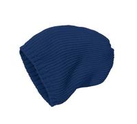 Disana Strickmütze kbT Merinowolle Marine 2