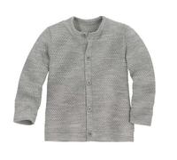 Disana Wabenstrickjacke Grau 122/128