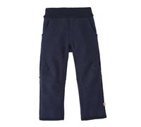 Disana Walk-Hose Kinder - 100% Bio-Merino, Wollwalk - atmungsaktiv & extra warm - Unisex Gr. 86 - 140 - nachhaltig & fair - super robust, mit elastischem Bund - Made in Germany | Indigo Gr. 110-116