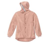 Disana Kinder Jacke mit Kapuze Bio-Merinowolle Walk rose Gr.98/104
